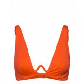 Ouara Bikini_Top Swimwear Bikinis Bikini Tops Triangle Bikinitops Coral Dorina