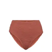 Palmer Brief Swimwear Bikinis Bikini Bottoms High Waist Bikinis Brun Bond-Eye
