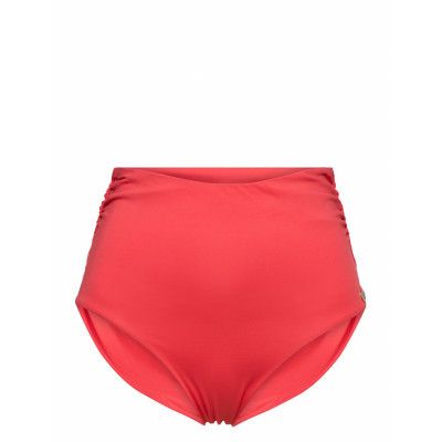 Panos Emporio Chara Solid Btm Swimwear Bikinis Bikini Bottoms High Waist Bikinis Rosa Panos Emporio
