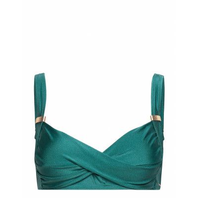 Panos Emporio Jade Medea Top Swimwear Bikinis Bikini Tops Triangle Bikinitops Grön Panos Emporio