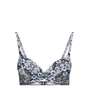 Panos Emporio Marrakech Lydia Top Swimwear Bikinis Bikini Tops Wired Bikinitops Blå Panos Emporio