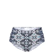 Panos Emporio Marrakech Olympia Btm Swimwear Bikinis Bikini Bottoms High Waist Bikinis Blå Panos Emporio