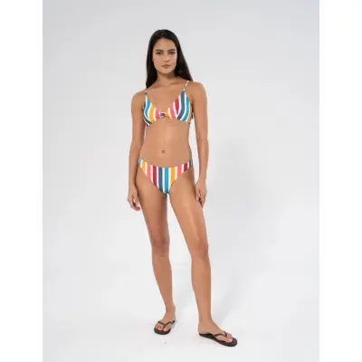 Panos Emporio Stripe Anthea Bralette Top - Multi/patterned - 40
