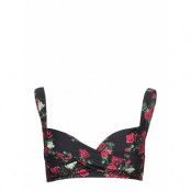 Panos Wild Roses Medea Top Bikinitop Svart Panos Emporio