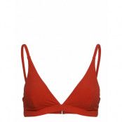 Papaya Triangle Bikini Swimwear Bikinis Bikini Tops Triangle Bikinitops Röd *Villkorat Erbjudande Understatement Underwear