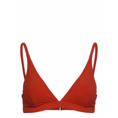 Papaya Triangle Bikini Swimwear Bikinis Bikini Tops Triangle Bikinitops Röd *Villkorat Erbjudande Understatement Underwear