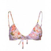 Paradisegarden Drawstring Bralette Swimwear Bikinis Bikini Tops Triangle Bikinitops Multi/mönstrad Seafolly