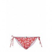 Pieces Pcanna Bikini Tie Brief Sww Bc Röd