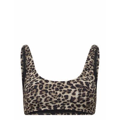 Pcvanessa Bikini Top Sww Swimwear Bikinis Bikini Tops Bandeau Bikinitops Multi/patterned Pieces