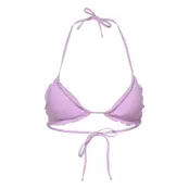 Pcvictoria Bikini Triangle Bra Sww *Villkorat Erbjudande Swimwear Bikinis Bikini Tops Triangle Bikinitops Lila Pieces