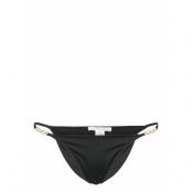 Pearl Embellishment Low Rise Brief Swimwear Bikinis Bikini Bottoms Bikini Briefs Svart Stella McCartney Lingerie