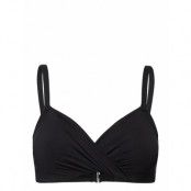 Etam Perfect Swimsuit Underwire Triangle Bra Top Svart