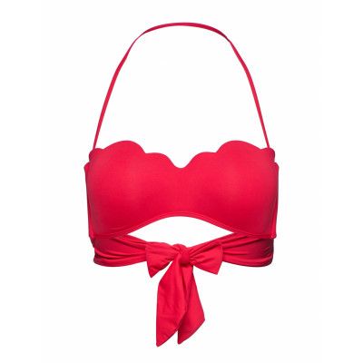 Petal Edge Bandeau Bikinitop Röd Seafolly