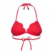 Petal Edge Fixed Tri Swimwear Bikinis Bikini Tops Push-up Bikinitops Röd Seafolly
