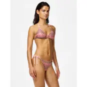 Pieces Pcada Bikini Knitted Triangle Top - Pink - XS