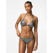 Pieces Pcangala Bikini Triangle Top Sww Bc - Silver - S
