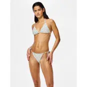 Pieces Pcbaomi Bikini Tie Bottom Bc - White - S