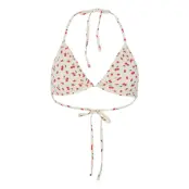 Pieces Pclaomi Lurex Bikini Triangle Top Bc - Cream - XS