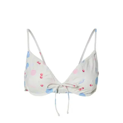 Pieces Pclippa Bikini Top Bc Vit