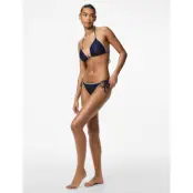 Pieces Pcluva Bikini Brief Bc - Blue - S