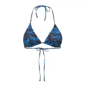 Pilgz Bikini Top Swimwear Bikinis Bikini Tops Triangle Bikinitops Multi/mönstrad Gestuz