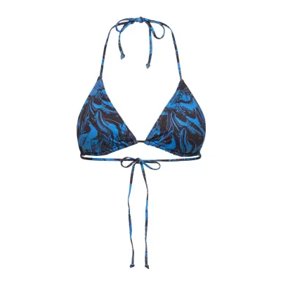 Pilgz Bikini Top Swimwear Bikinis Bikini Tops Triangle Bikinitops Multi/mönstrad Gestuz