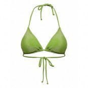 Pilinagz Bikini Top *Villkorat Erbjudande Swimwear Bikinis Bikini Tops Triangle Bikinitops Grön Gestuz