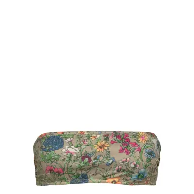 Pollyup Bikini Bandeau Swimwear Bikinis Bikini Tops Bandeau Bikinitops Multi/mönstrad Underprotection