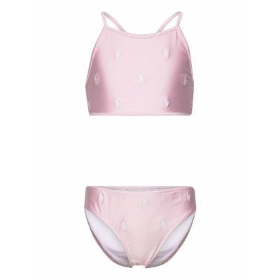 Polo Pony Two-Piece Swimsuit Bikini Rosa Ralph Lauren Kids