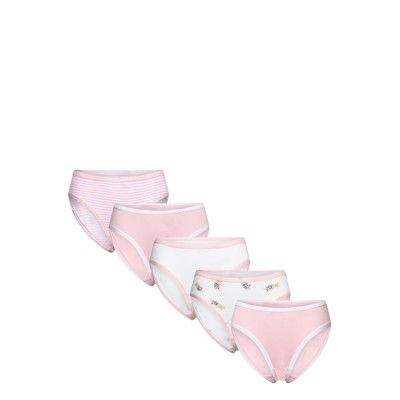 Ralph Lauren Kids 5B-5Pk Bikinis Rosa