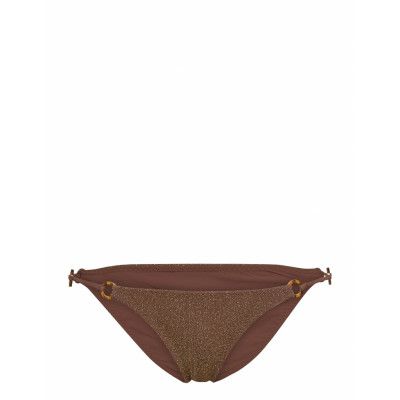 Poppy Swimwear Bikinis Bikini Bottoms Side-tie Bikinis Brun Love Stories