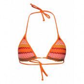 Porto Novo Triangle Swimwear Bikinis Bikini Tops Triangle Bikinitops Orange Dorina