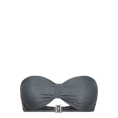 Filippa K Printed Bandeau Top Blå