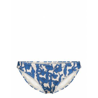 Printed Bikini Bottom Swimwear Bikinis Bikini Bottoms Bikini Briefs Multi/patterned Tory Burch