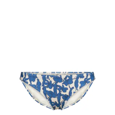 Printed Bikini Bottom Swimwear Bikinis Bikini Bottoms Bikini Briefs Multi/patterned Tory Burch