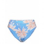 Pt Roxy Love The Shorey Sport Bikinis Bikini Bottoms High Waist Bikinis Blue Roxy