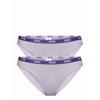 Puma Iconic Bikini 2p Hang Trosa Brief Tanga Lila PUMA