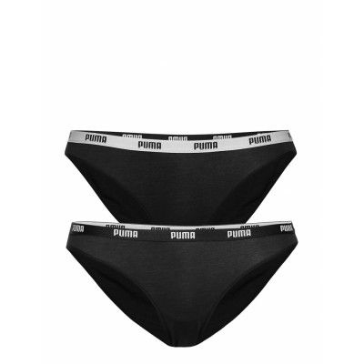 Puma Iconic Bikini 2p Hang Trosa Brief Tanga Svart PUMA