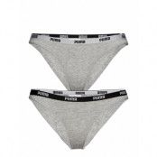 Puma Iconic Bikini 2p Trosa Brief Tanga Grå PUMA