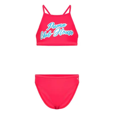 Puma Swim Puma Swim Girls Club House Bikini Set 1P - Red - 128