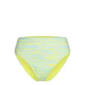 Puma Swim Puma Swim Women Printed High Briefs 1P - Yellow - L