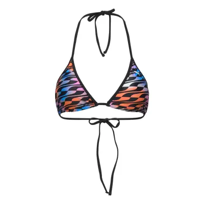 Puma Swim Women Formstrip Triangle Swimwear Bikinis Bikini Tops Triangle Bikinitops Multi/mönstrad Puma Swim