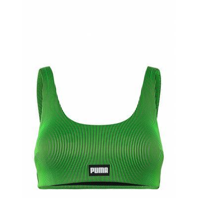 Puma Swim Puma Swim Women Ribbed Scoop Neck T Grön