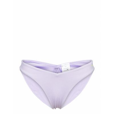 Puma Swim Women V-Shape Brief 1P Sport Bikinis Bikini Bottoms Bikini Briefs Purple Puma Swim