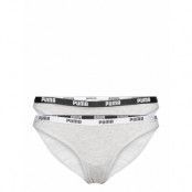 Puma Women Bikini 2P Hang *Villkorat Erbjudande Trosa Brief Tanga Grå PUMA