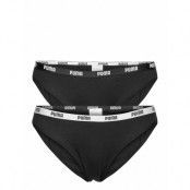 Puma Women Bikini 2P Hang Sport Panties Briefs Svart PUMA