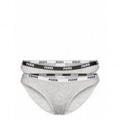 Puma Women Bikini 2P Pack Sport Panties Briefs Grå PUMA