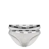 Puma Women Bikini 2P Pack Sport Panties Briefs Grå PUMA