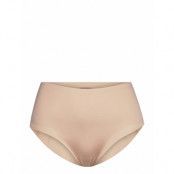 Pure Light High-Waist Support Brief Lingerie Panties High Waisted Panties Beige CHANTELLE