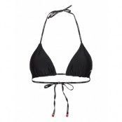 Pure_Triangle Designers Bikinis Bikini Tops Triangle Bikinitops Svart HUGO